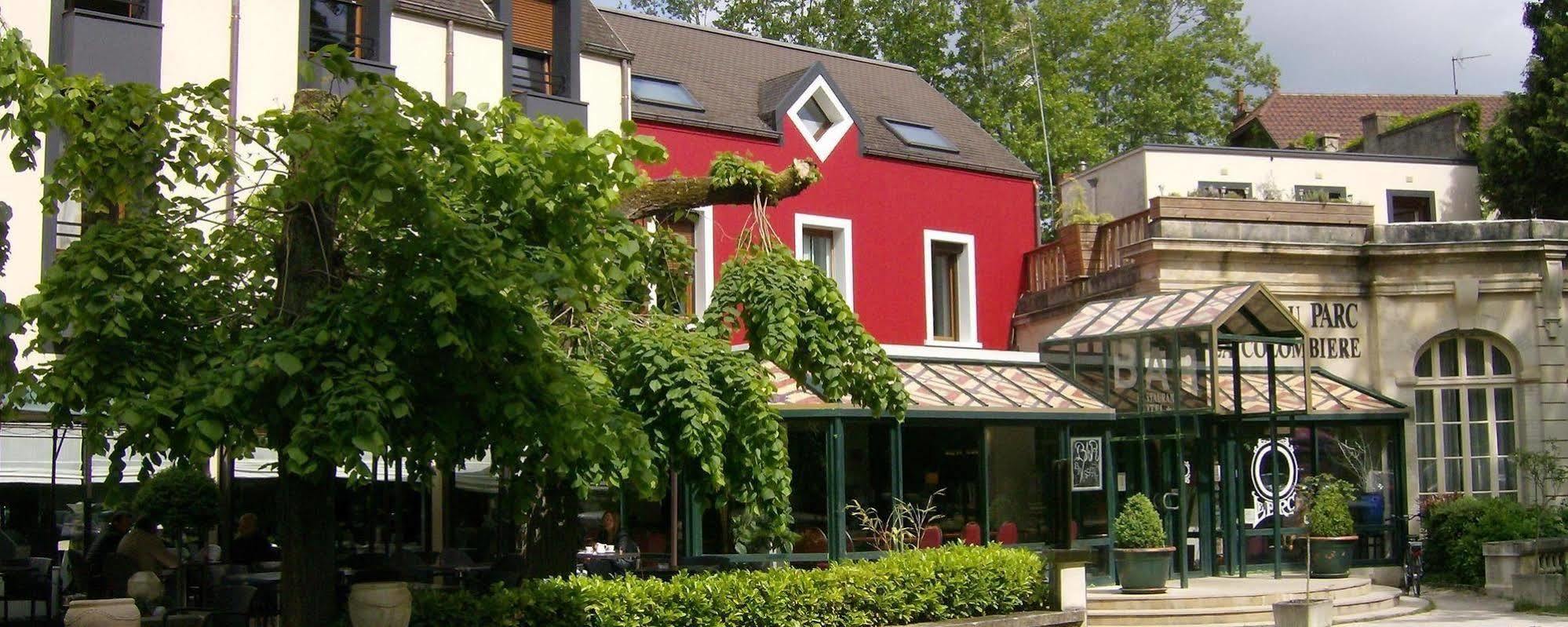 Hotel Restaurant Du Parc De La Colombiere Dijon Dış mekan fotoğraf